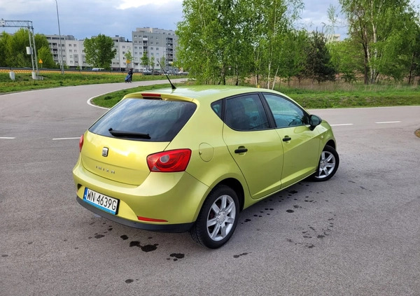 Seat Ibiza cena 15000 przebieg: 131034, rok produkcji 2009 z Warszawa małe 121